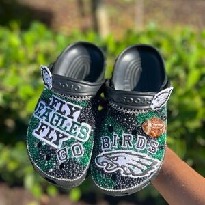 Custom Bling Crocs ✨ Personalized Rhinestone Crocs | Any Theme or Colorway